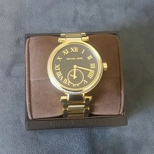 Michael Kors Stainless Steel Gold Watch